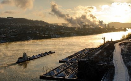 Monongahela River temperature