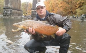 Northeast Ohio steelhead fishing